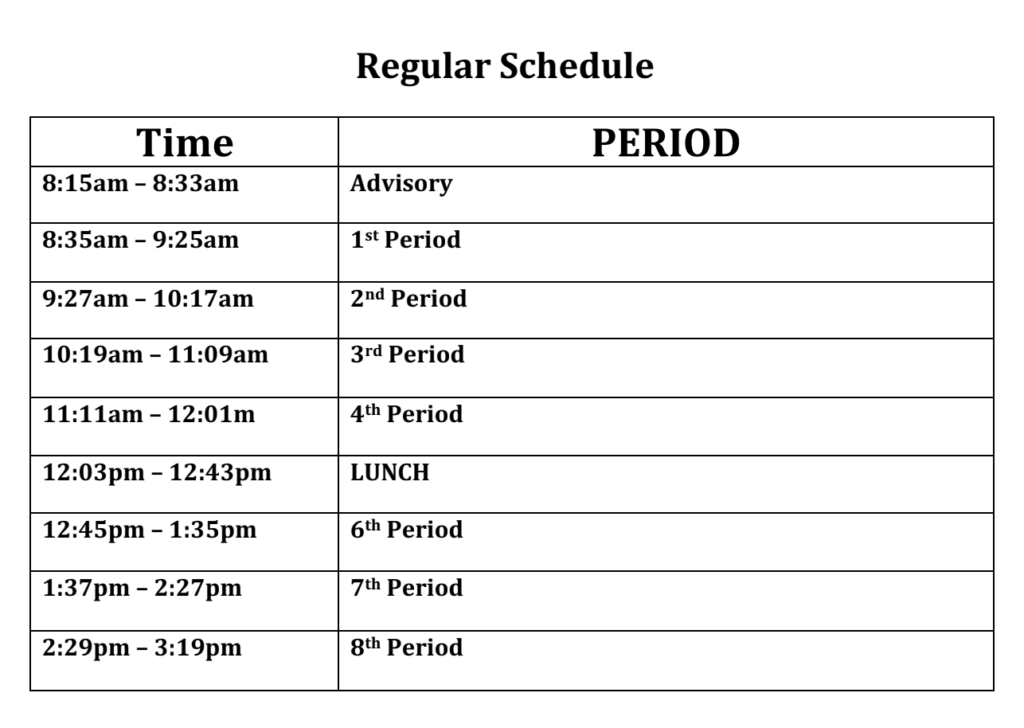 bell-schedule-philadelphia-learning-academy-west